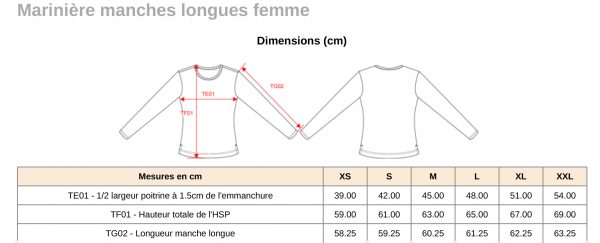 Marinière femme Oh galinette – Image 5