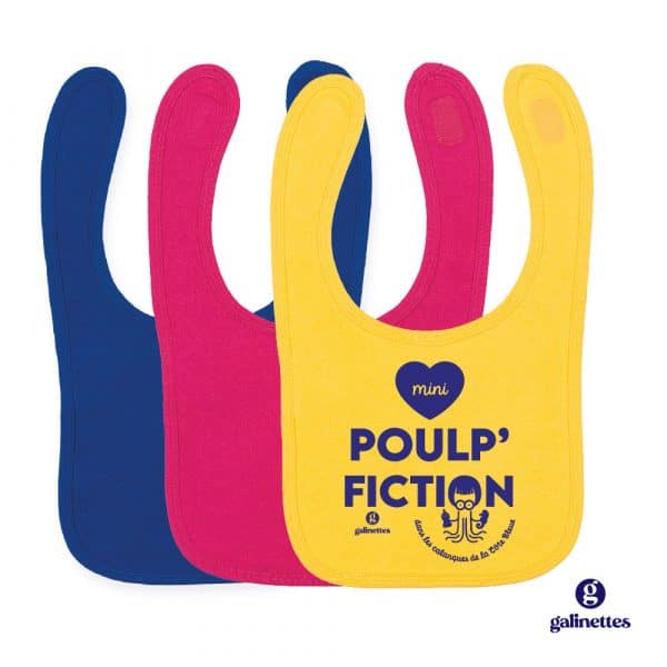 Bavoir mini Poulp' Fiction