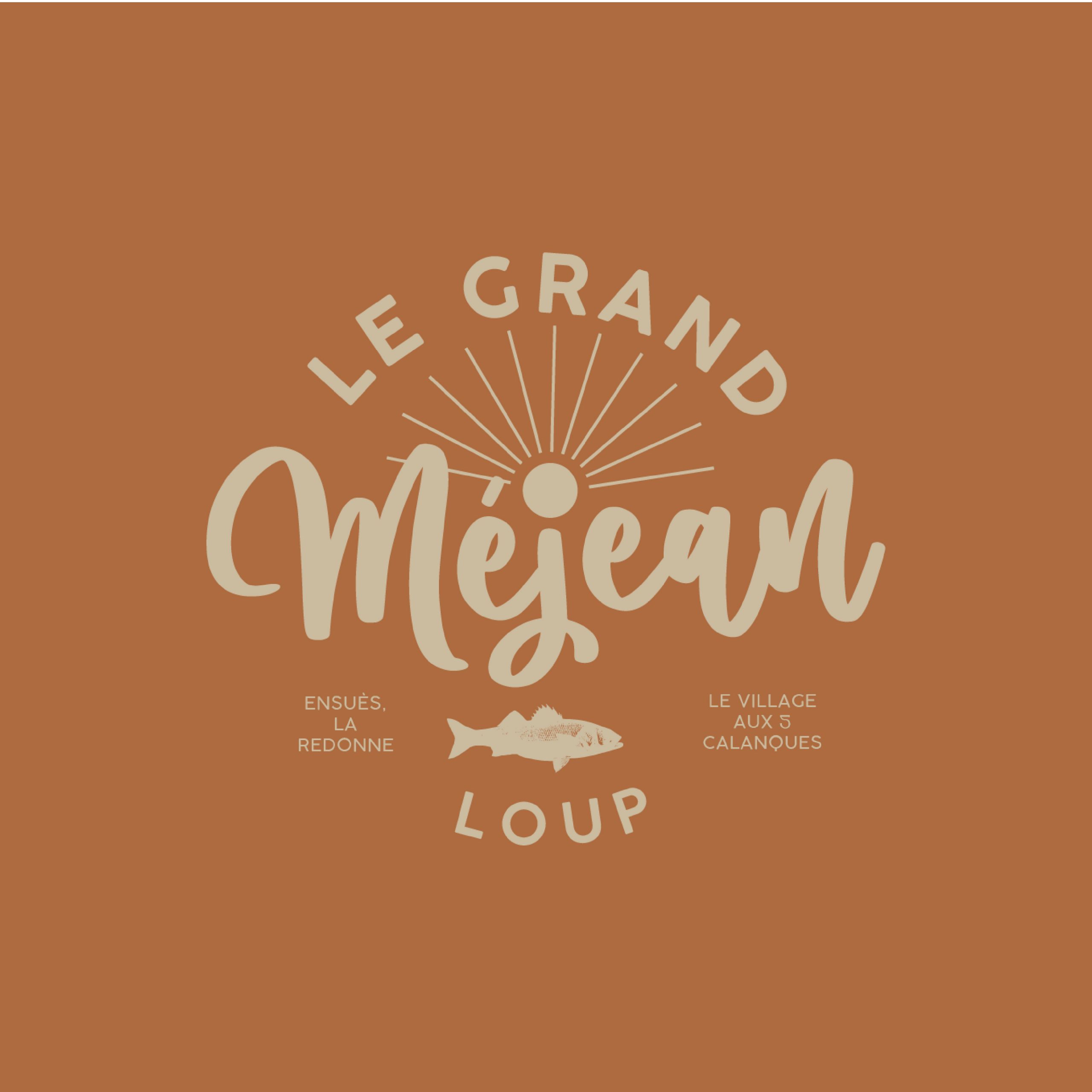 Sac cabas brodé le Grand Méjean Loup – Image 3