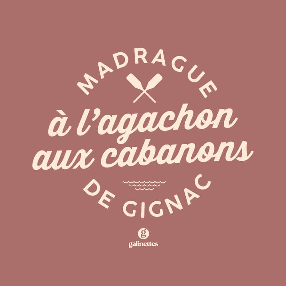 Sac cabas brodé | Madrague de Gignac, à l'agachon aux cabanons – Image 6