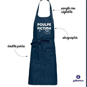 Tablier Jean Poulpe Fiction