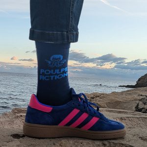 Chaussettes de ville Poulpe Fiction Marine