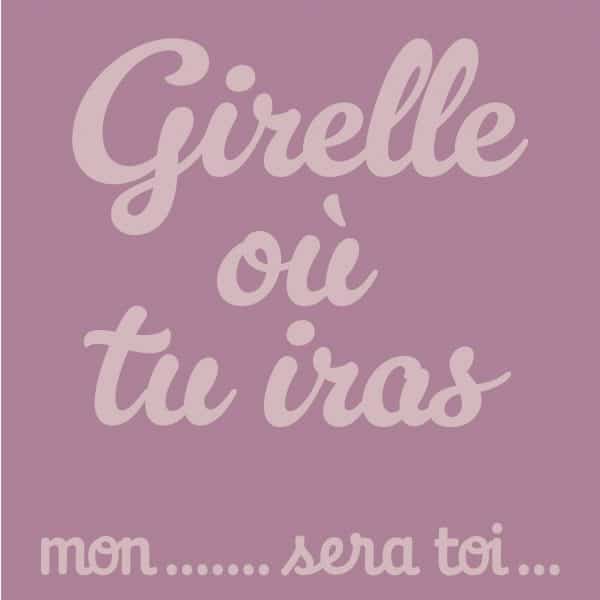 Chaussettes sport Girelle où tu iras rose – Image 2