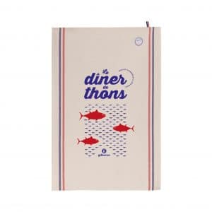 Torchon - Le Dîner de thons - Idée cadeau Made in Sud