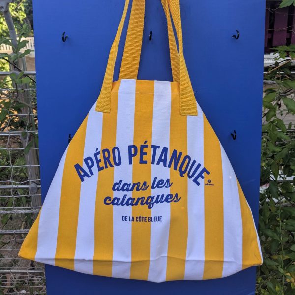Sac de plage - Apéro Pétanque dans les calanques - Idée cadeau qui sent bon les vacances – Image 2