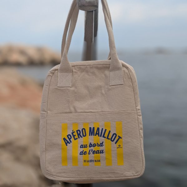 Sac glacière isotherme « Apéro Maillot au bord de l’eau » – Image 7