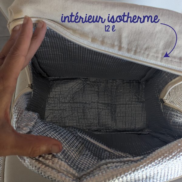 Sac glacière isotherme « Apéro Maillot au bord de l’eau » – Image 2