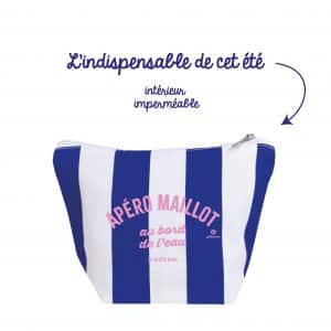 Trousse - Apéro maillot au bord de l'eau - Idée cadeau qui sent bon les vacances